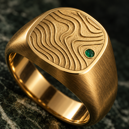 Memory Seal jewelry craftsmanship detail