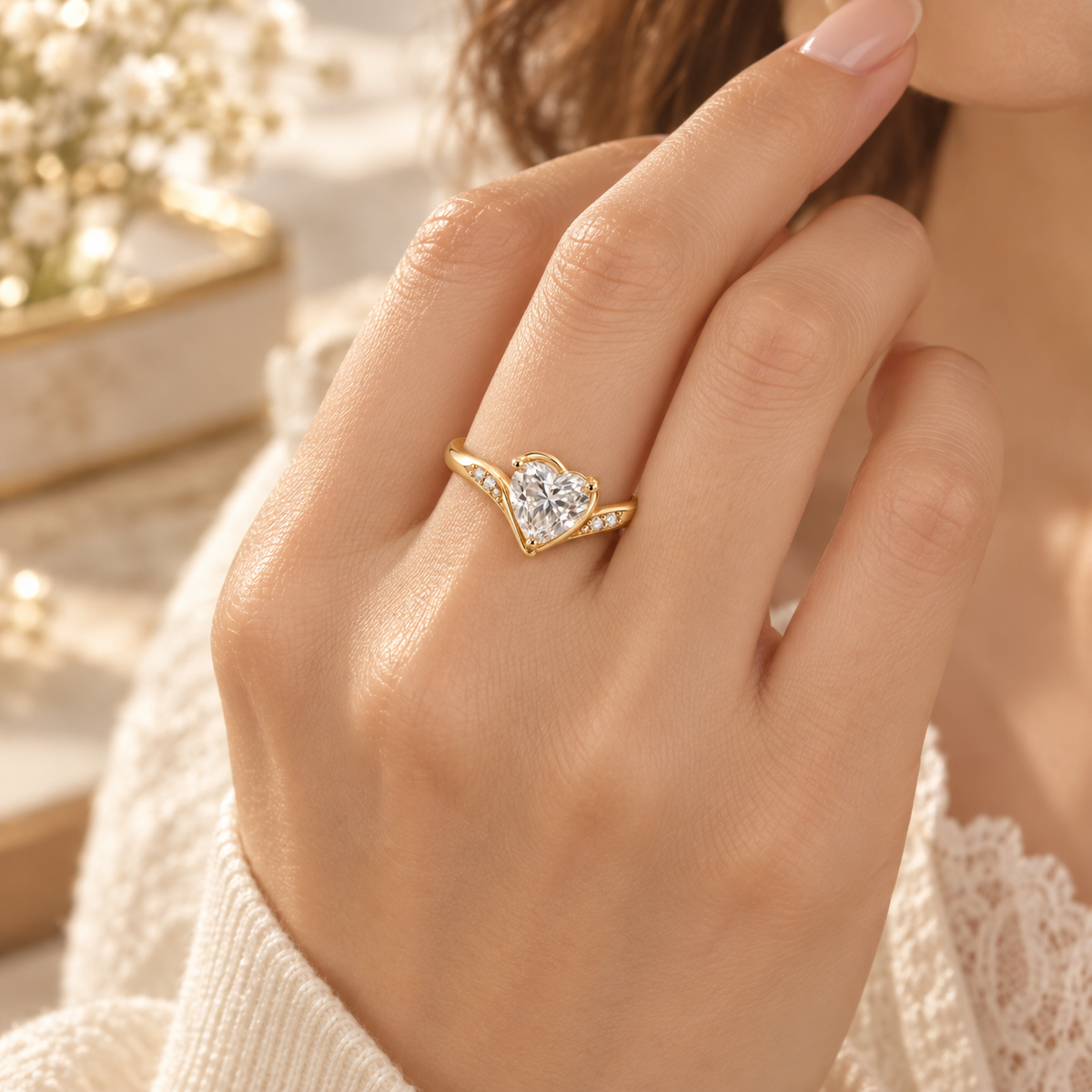 eeablish® Amour Heart Ring