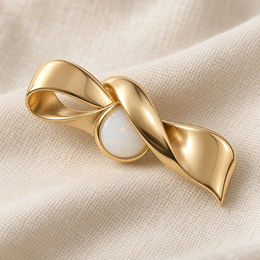 VIVALORA® Veil Knot Brooch — primary product view