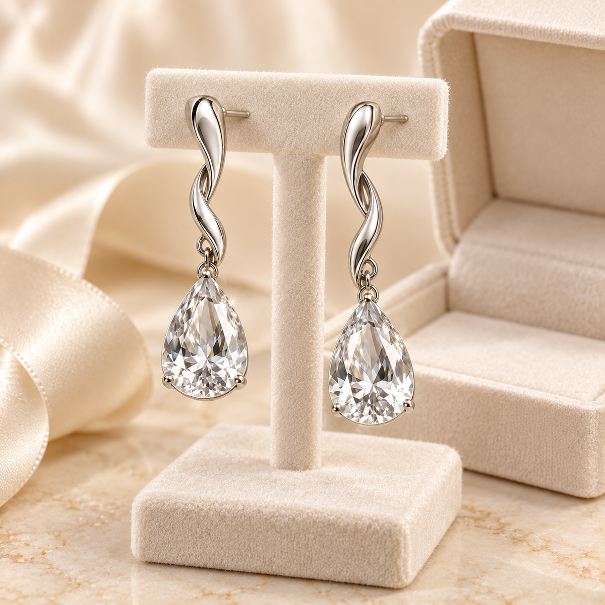 eeablish® Seraphine Drop Earrings in gift-ready presentation