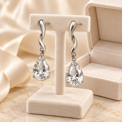 eeablish® Seraphine Drop Earrings in gift-ready presentation