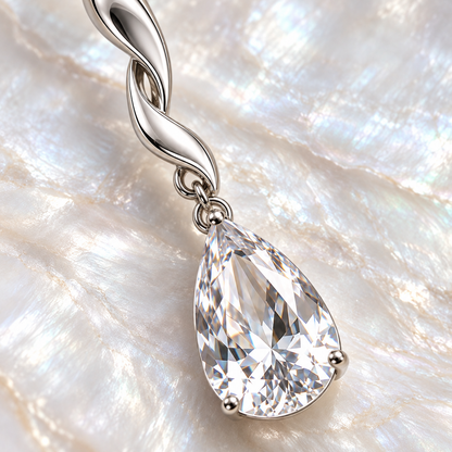 eeablish® Seraphine Drop Earrings macro detail